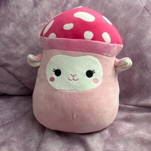 Squishmallows Boxed Lunch Exclusive Elsa the Lamb Mushroom